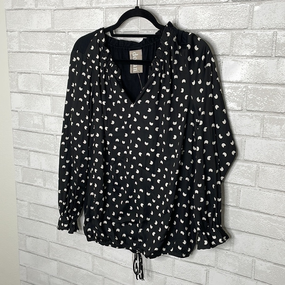 NWT Anthropologie Dolan French Quarter Crescent Moon Top - Picture 4 of 13